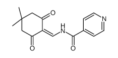 N-[(4,4-Dimethyl-2,6-dioxocyclohexylidene)methyl]isonicotinamide picture