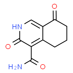 3,8-Dioxo-2,3,5,6,7,8-hexahydro-4-isoquinolinecarboxamide structure