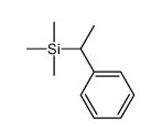 trimethyl(1-phenylethyl)silane Structure