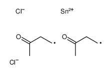 4-[dichloro(3-oxobutyl)stannyl]butan-2-one Structure