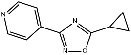 4-(5-Cyclopropyl-1,2,4-oxadiazol-3-yl)pyridine picture