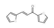 1,3-二-2-噻吩基-2-丙烯醛基-1-酮结构式