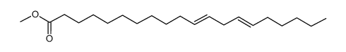 11,14-eicosadienoic acid methyl ester Structure