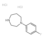 1-(4-fluorophenyl)homopiperazine structure