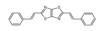 2,5-distyrylthiazolo[5,4-d]thiazole Structure