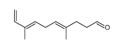 4,8-dimethyldeca-4,7,9-trienal Structure