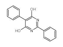 2,5-diphenyl-4,6-pyrimidinediol Structure