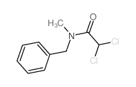 Acetamide,2,2-dichloro-N-methyl-N-(phenylmethyl)-结构式