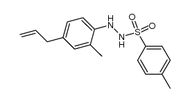 N'-(4-allyl-2-methylphenyl)-4-methylbenzenesulfonohydrazide结构式