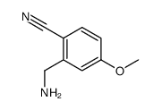 2-(aminomethyl)-4-methoxybenzonitrile Structure