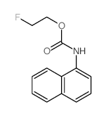 2-fluoroethyl N-naphthalen-1-ylcarbamate Structure