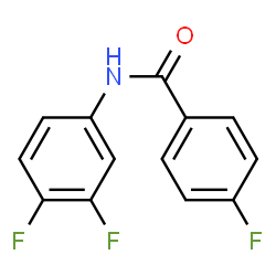 N-(3,4-Difluorophenyl)-4-fluorobenzamide structure