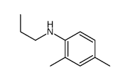 Benzenamine, 2,4-dimethyl-N-propyl- (9CI) Structure