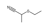 1-cyano-1-ethylthioethane结构式