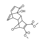 dimethyl (1R,4S,4aS,5S,9R)-5-hydroxy-6-oxo-4,4a,5,6,9,9a-hexahydro-1H-1,4-epoxy-5,9-ethenobenzo[7]annulene-2,3-dicarboxylate Structure