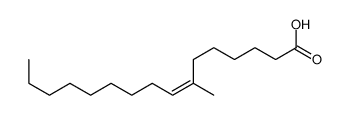 7-methylhexadec-7-enoic acid结构式