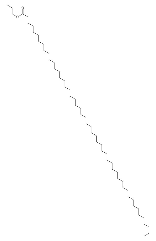 propyl pentacontanoate Structure