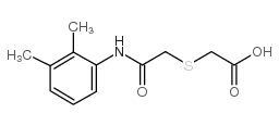 2-[2-(2,3-dimethylanilino)-2-oxoethyl]sulfanylacetate Structure