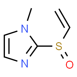 1H-Imidazole,2-(ethenylsulfinyl)-1-methyl-(9CI)结构式