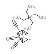 carbon monoxide,chromium(4+),cyclopenta-1,3-diene,tetraethylazanium Structure