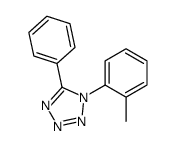 1-(2-methylphenyl)-5-phenyltetrazole结构式