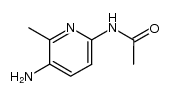 N-(5-amino-6-methyl-2-pyridinyl)acetamide Structure