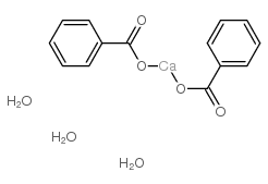 苯甲酸钙三水合物结构式