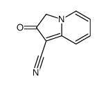 2,3-Dihydro-2-oxo-1-indolizinecarbonitrile结构式