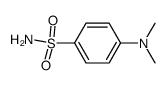 Benzenesulfonamide, 4-(dimethylamino)- (9CI)结构式