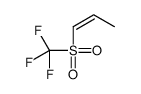 1-(trifluoromethylsulfonyl)prop-1-ene结构式