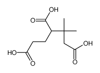 2,2-dimethylpentane-1,3,5-tricarboxylic acid Structure