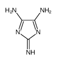 2H-Imidazole-4,5-diamine,2-imino-(9CI) structure