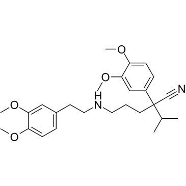 Norverapamil Structure