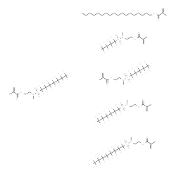 octadecyl 2-methylprop-2-enoate Structure