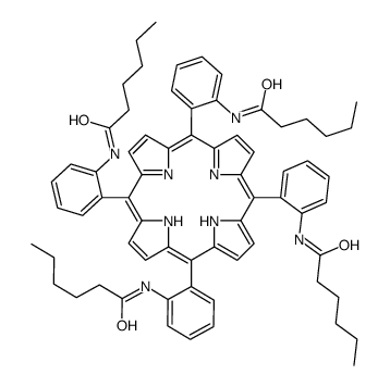 3,1-meso-tetrakis(2-hexanamidophenyl)porphyrin picture