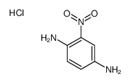 2-nitrobenzene-1,4-diamine,hydrochloride结构式