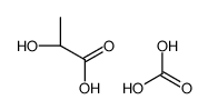 hydrogen carbonate,hydron,(2S)-2-hydroxypropanoate Structure