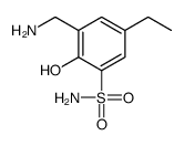 Benzenesulfonamide, 3-(aminomethyl)-5-ethyl-2-hydroxy- (9CI) picture