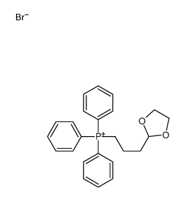 3-(1,3-dioxolan-2-yl)propyl-triphenylphosphanium,bromide Structure