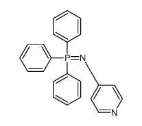 triphenyl(pyridin-4-ylimino)-λ5-phosphane Structure