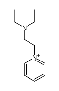 N,N-diethyl-2-(1-pyridyl)ethylamine structure