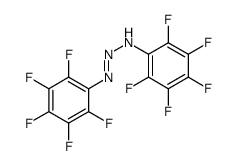 2,3,4,5,6-pentafluoro-N-[(2,3,4,5,6-pentafluorophenyl)diazenyl]aniline Structure