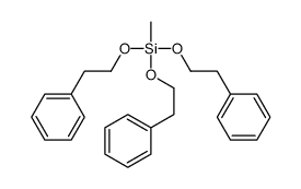 methyl-tris(2-phenylethoxy)silane结构式