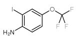 2-Iodo-4-(trifluoromethoxy)aniline structure