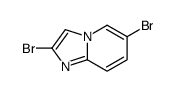 2,6-Dibromoimidazo[1,2-a]pyridine结构式