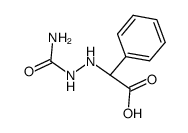 (+/-)-semicarbazido-phenyl-acetic acid结构式