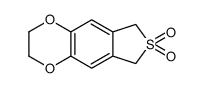 2,3,6,8-tetrahydrothieno[3,4-g][1,4]benzodioxine 7,7-dioxide结构式