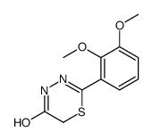 2-(2,3-dimethoxyphenyl)-4H-1,3,4-thiadiazin-5-one结构式