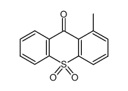 1-methylthioxanthone-10,10-oxide Structure