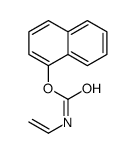 naphthalen-1-yl N-ethenylcarbamate Structure